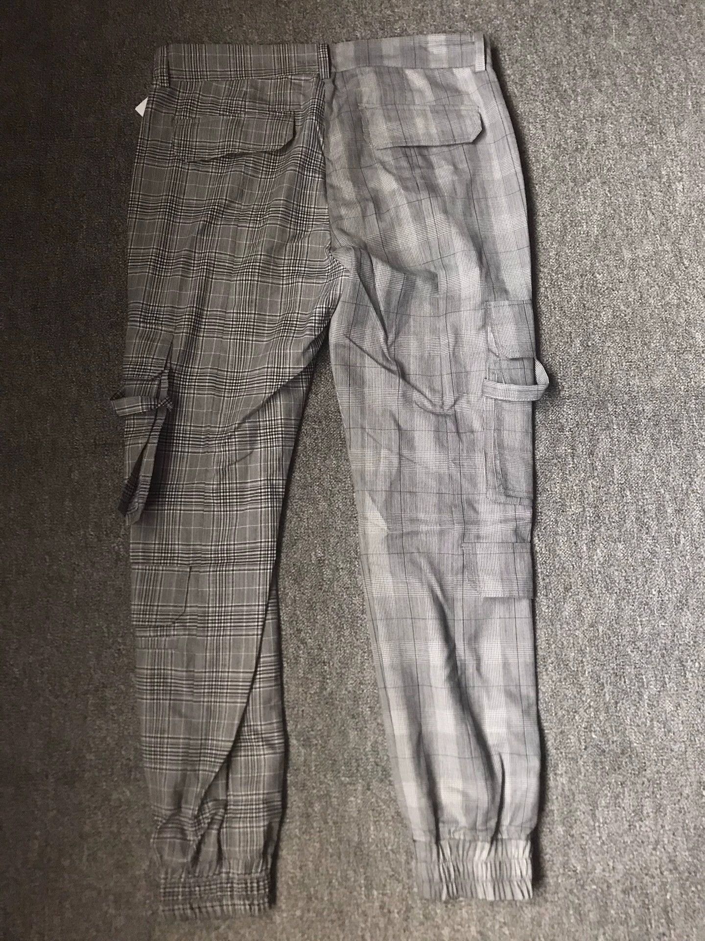 Juun.J Juun.J Wool Cuffed Asymmetric Check Side Tie 48 Size US 32 / EU 48 - 2 Thumbnail