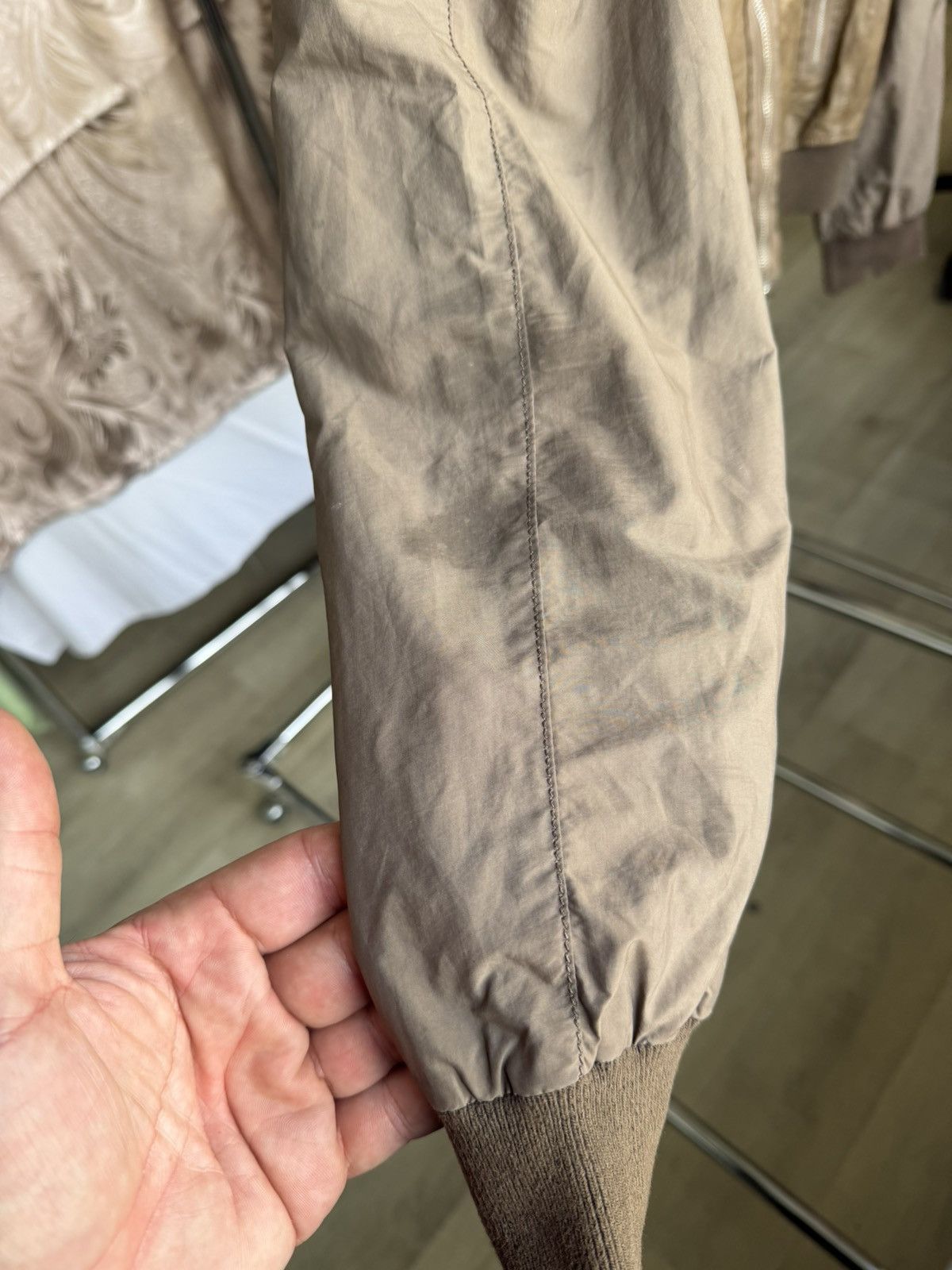 Allsaints ALLSAINTS LAMB LEATHER jacket Nash Bomber Brown men’s size L Size US L / EU 52-54 / 3 - 15 Thumbnail