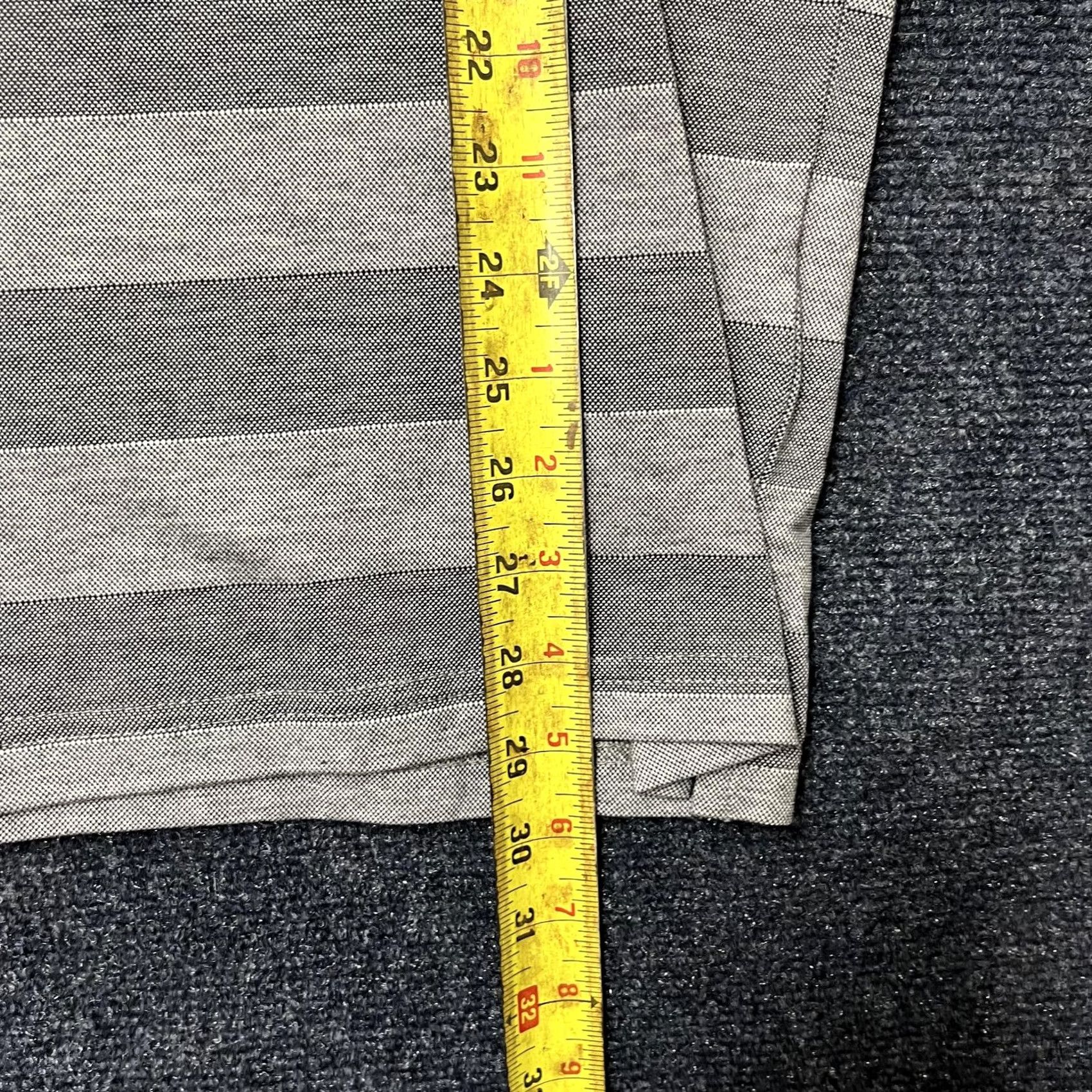 Michael Kors Michael Kors Polo Shirt Mens XL Gray Stripe Short Sleeve Casual Golf Preppy Size US XL / EU 56 / 4 - 3 Thumbnail