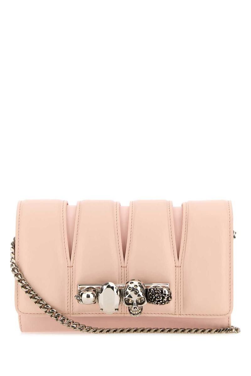 Alexander McQueen o1w1db10925 Size: OS/The Slash Clutch in Pink Size ONE SIZE - 1 Thumbnail