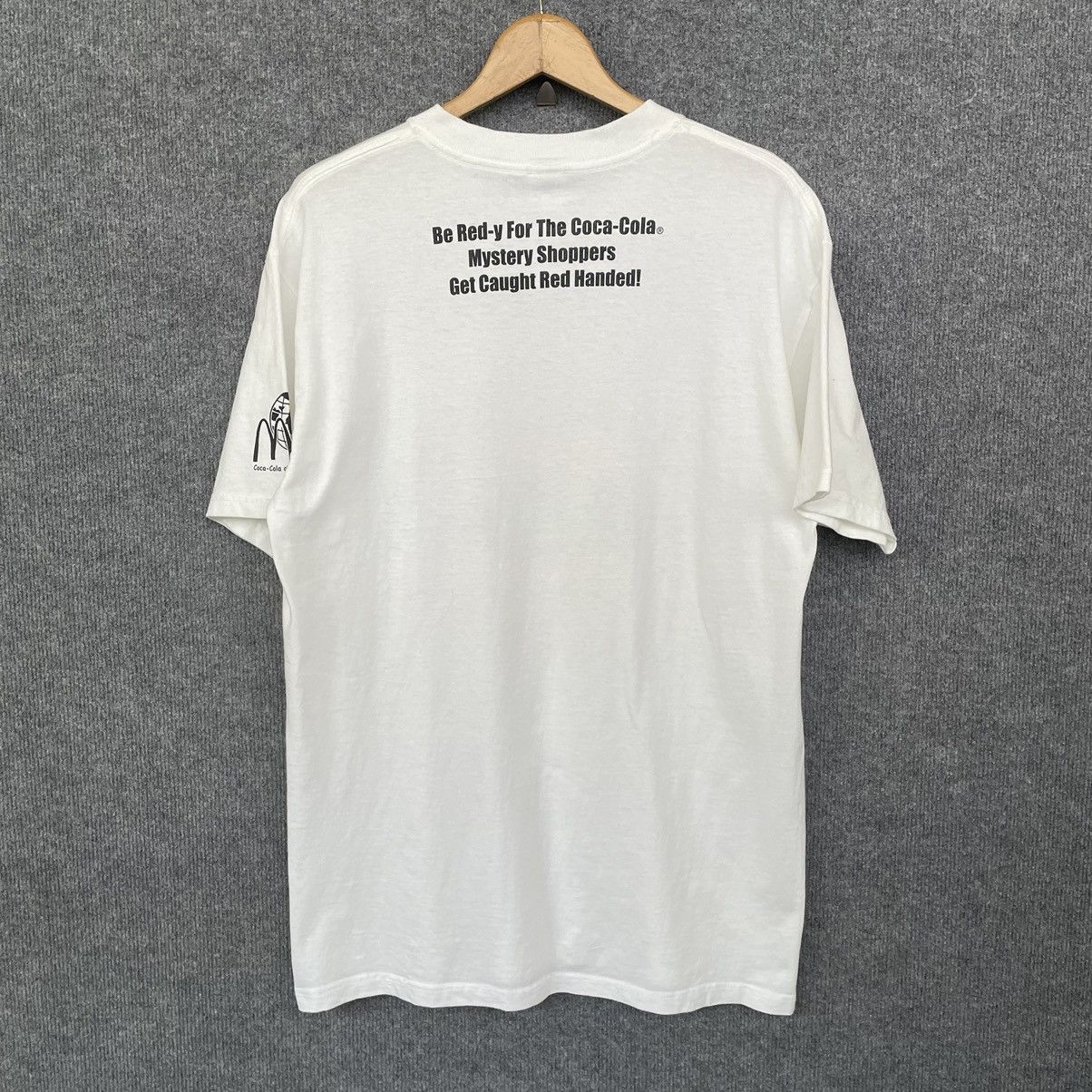 Vintage 2000s Coca Cola x Mcdonald Mystery 2000 Shoppers Promo Tee Size US L / EU 52-54 / 3 - 5 Thumbnail