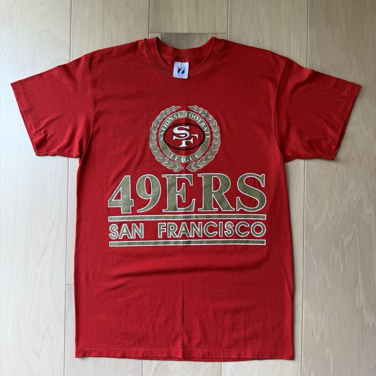 Logo 7 Vintage San Francisco 49ers Shirt L Red 80s Logo 7 NFL Size US L / EU 52-54 / 3 - 2 Thumbnail