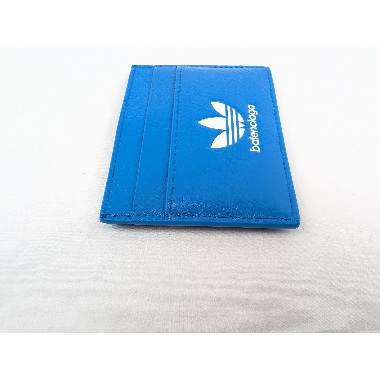 Adidas × Balenciaga o1rshd1 Q:2 / Size: OS / Arena Lamb Card Holder Blue/White Size ONE SIZE - 4 Thumbnail