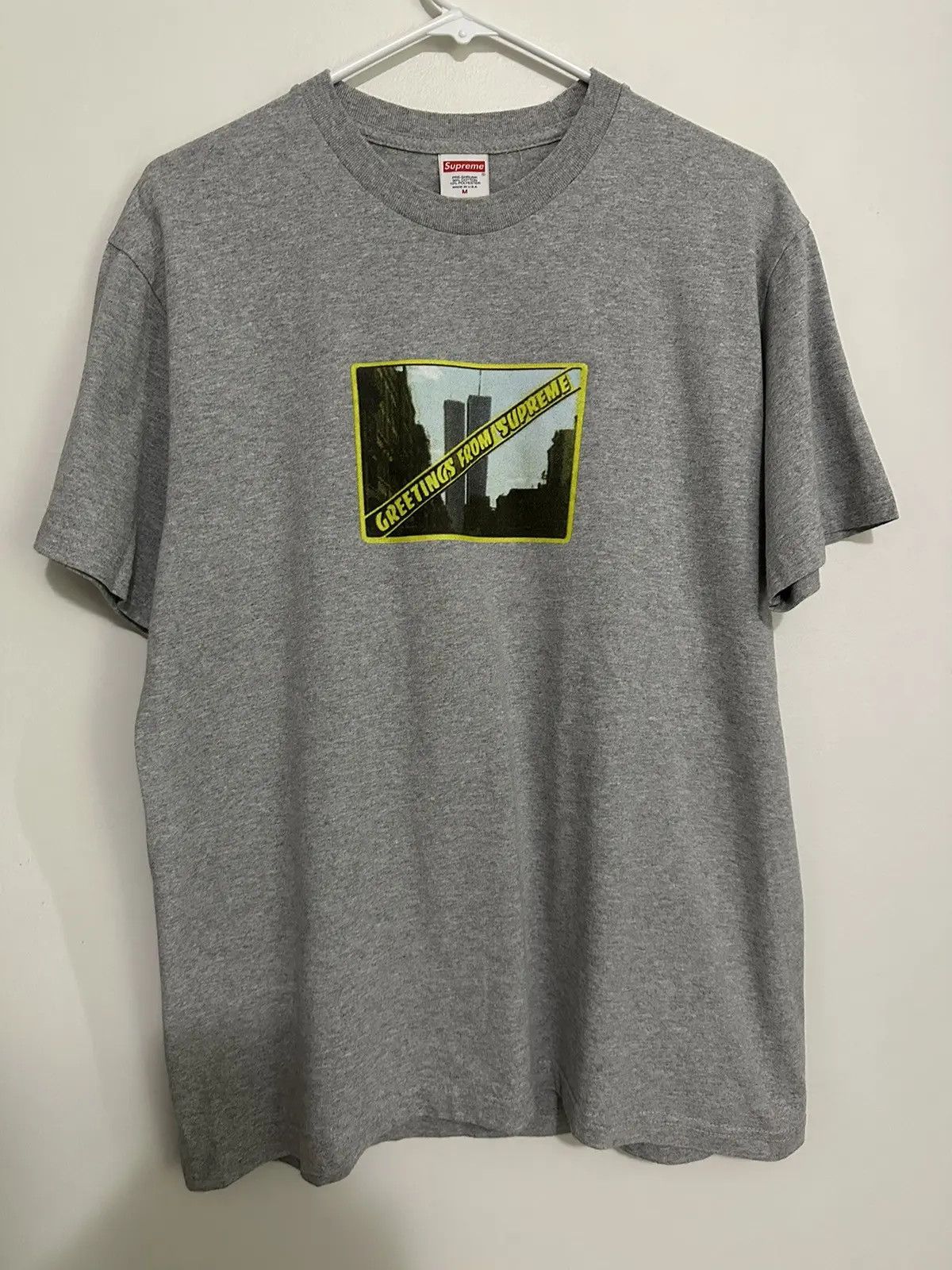 Supreme Supreme Greetings Tee Size US M / EU 48-50 / 2 - 1 Thumbnail