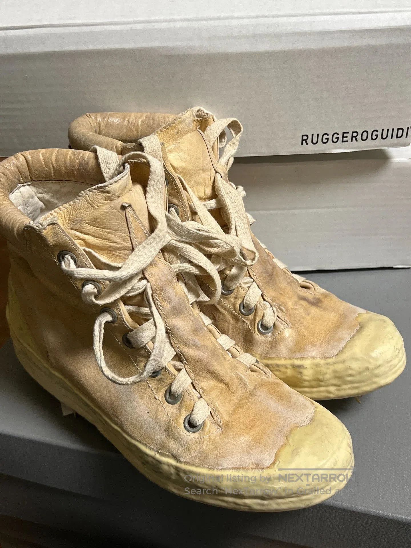 Carol Christian Poell Carol Christian Poell Drip Rubber Sneakers. Size US 7 / EU 40 - 1 Thumbnail
