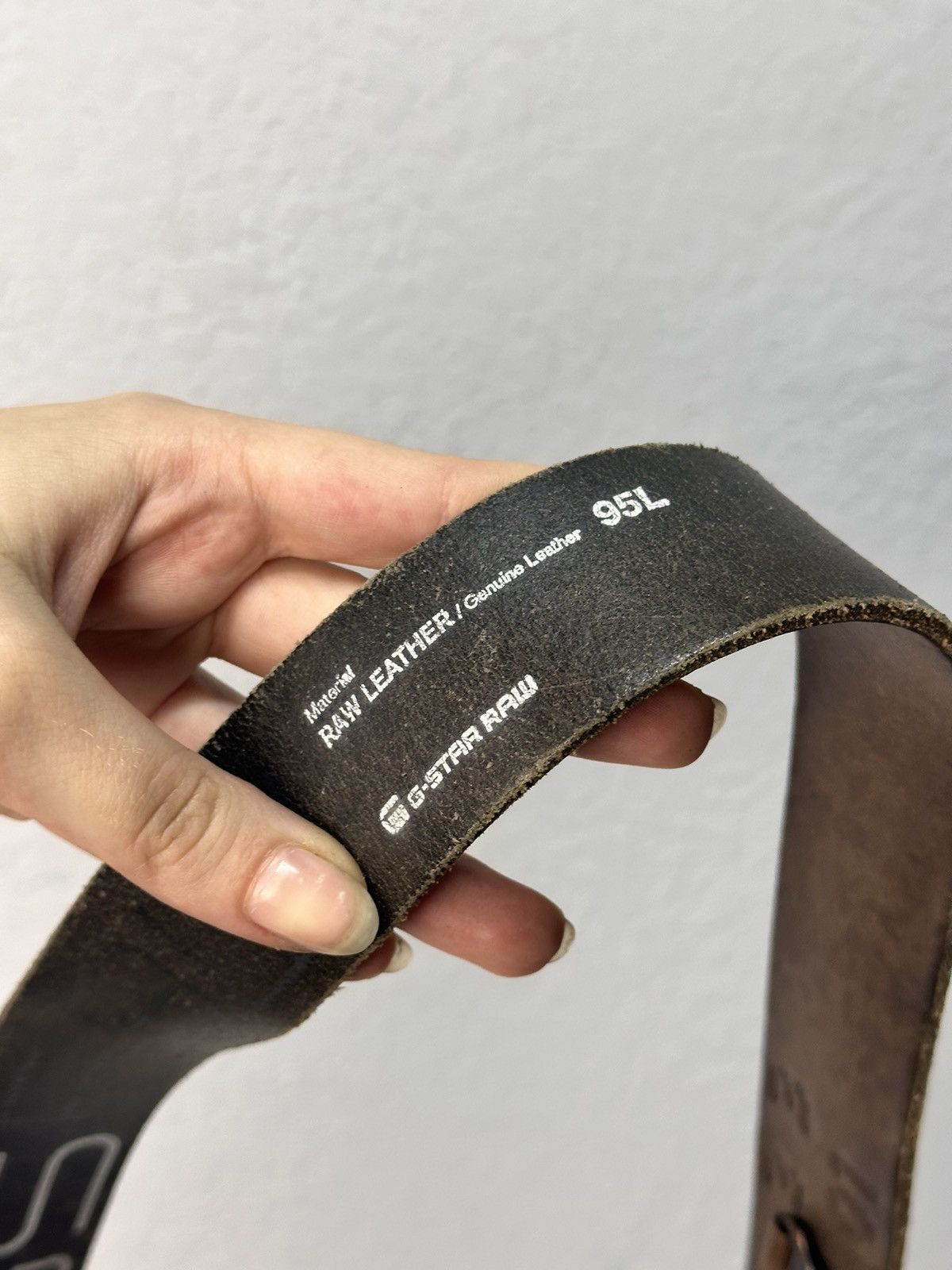 G-Star Vintage Belt B.B.Simon leather Avantgarde Hysteric Glamour Size ONE SIZE - 3 Thumbnail