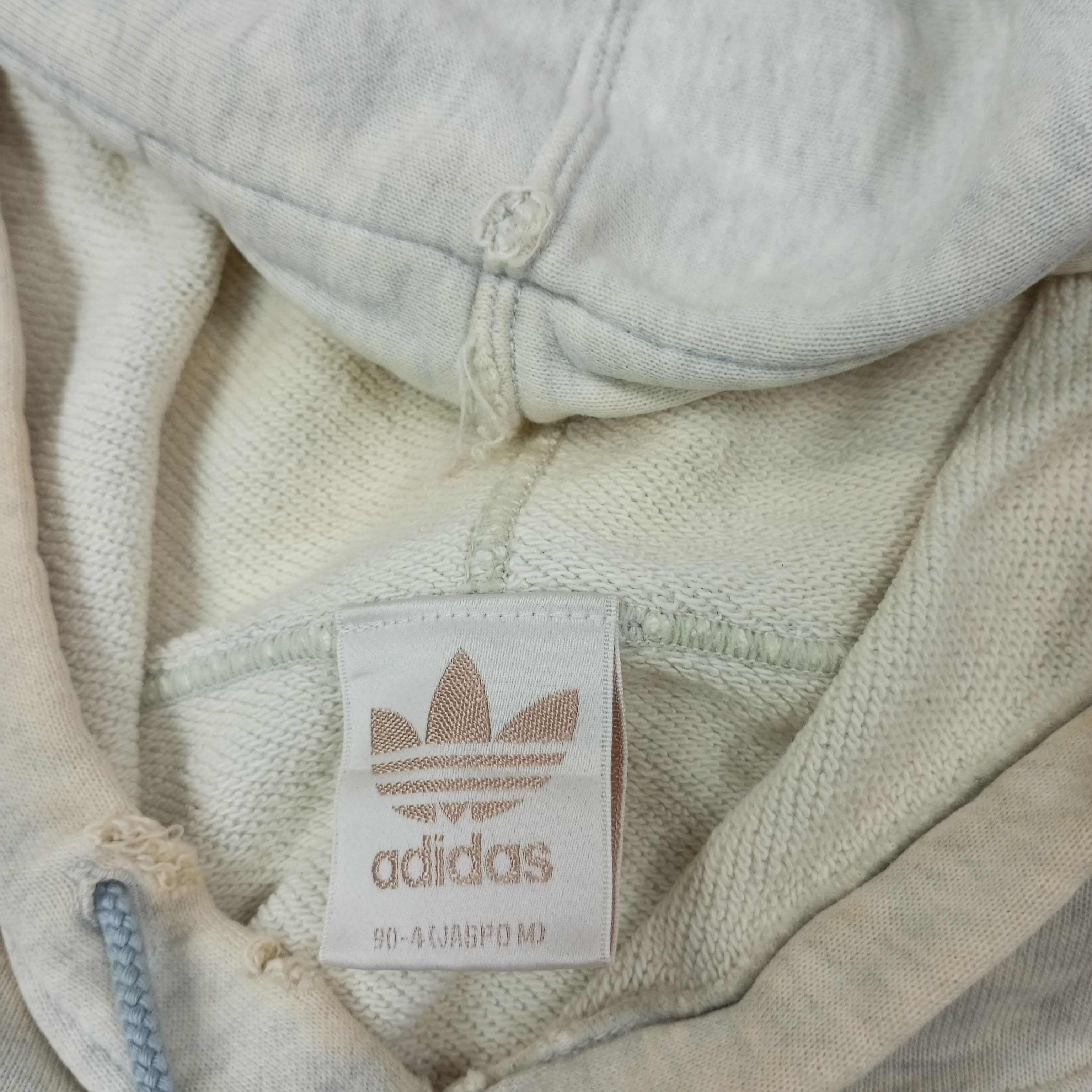 Adidas Adidas Center Design Distressed Hoodies c225n15 Size US L / EU 52-54 / 3 - 7 Thumbnail