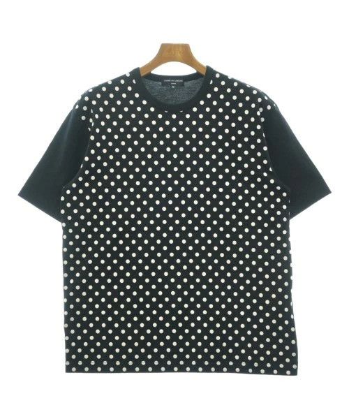 Comme des Garcons Homme T-Shirts Dots Short Sleeve Crewneck Cotton Black x White Size US M / EU 48-50 / 2 - 1 Thumbnail