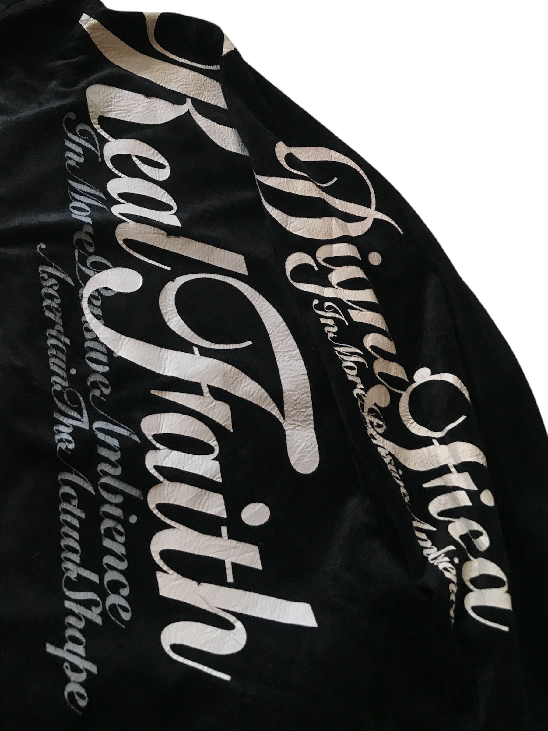 Le Grande Bleu (L.G.B.) Beaumere Japanese Poem Velvet Zip Hoodie Size US XL / EU 56 / 4 - 2 Thumbnail