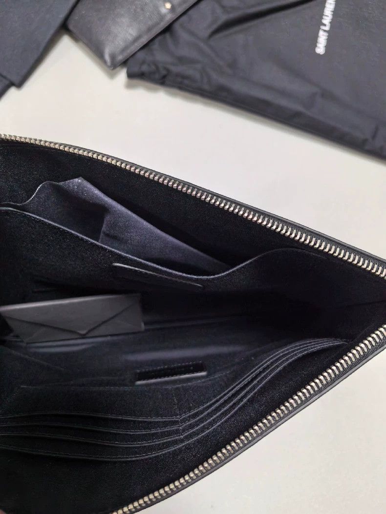 Saint Laurent Paris saint laurent parisClutch with metal inlay bag 2503-Nextarr Size ONE SIZE - 7 Thumbnail