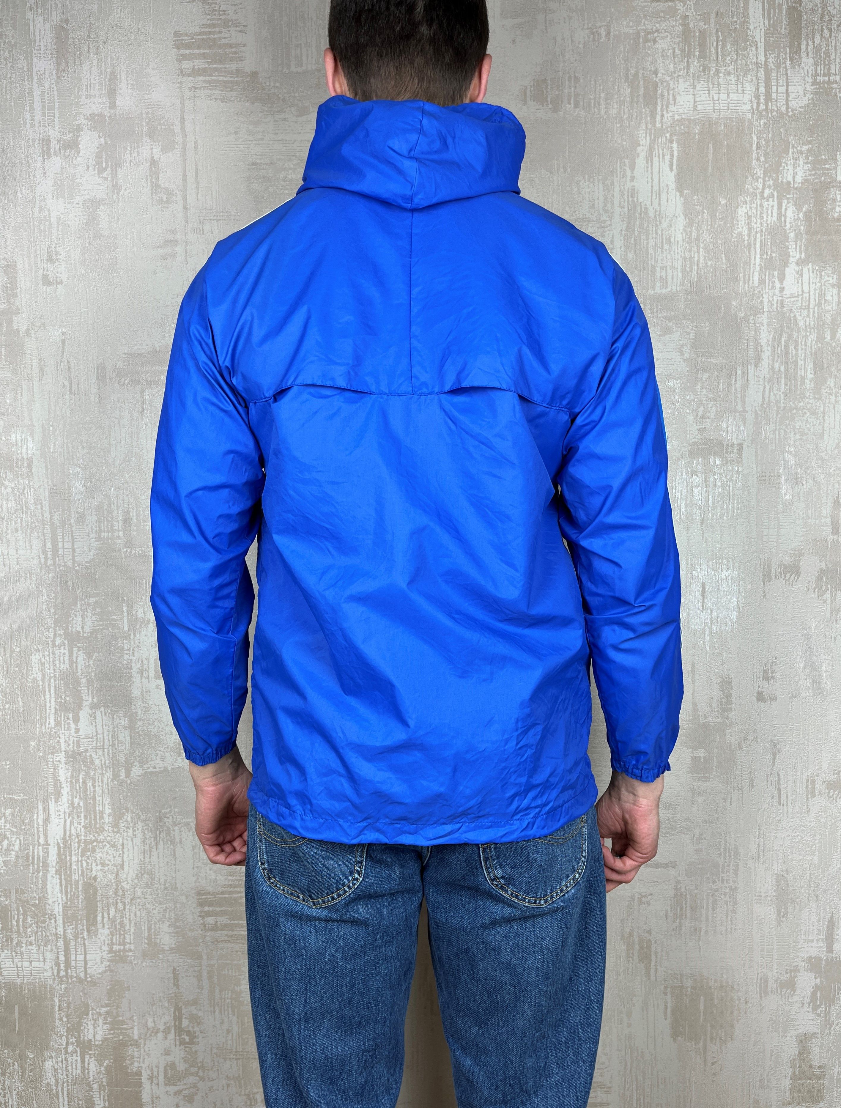 Adidas 70's 80's Adidas Vintage Nylon Windbreaker Hooded Jacket Size US S / EU 44-46 / 1 - 15 Thumbnail