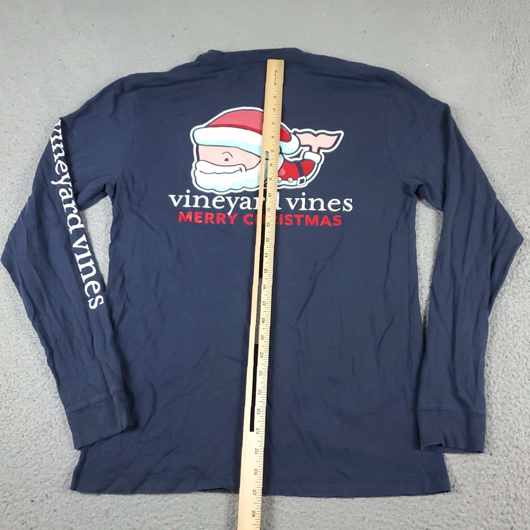 Vineyard Vines Vineyard Vines T Shirt Mens Small Blue Whale Casual Long Sleeve Size US S / EU 44-46 / 1 - 6 Thumbnail