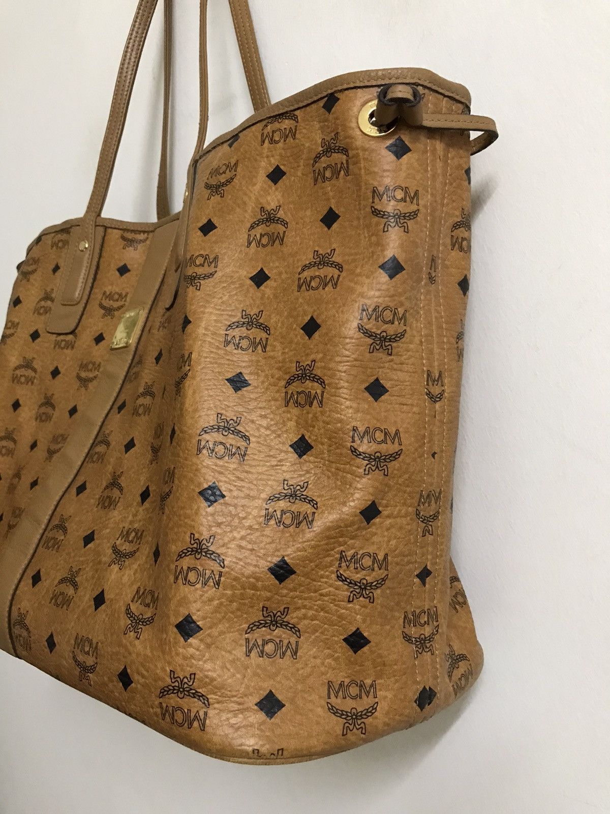 MCM MCM Liz Reversible Tote With Drawstrings Bag Size ONE SIZE - 5 Thumbnail