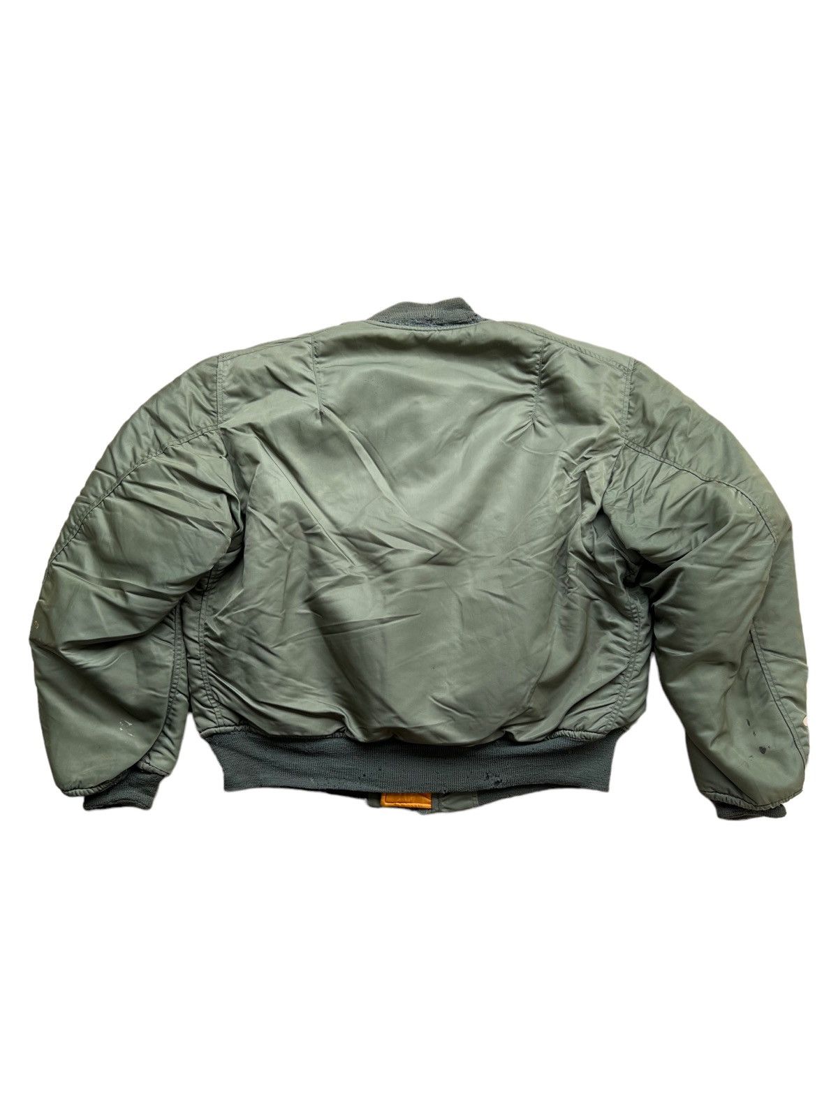 Alpha Industries VERY RARE VINTAGE JACKET FLIGHT BOMBER MA 1 ALPHA INDUSTRIES Size US L / EU 52-54 / 3 - 2 Thumbnail