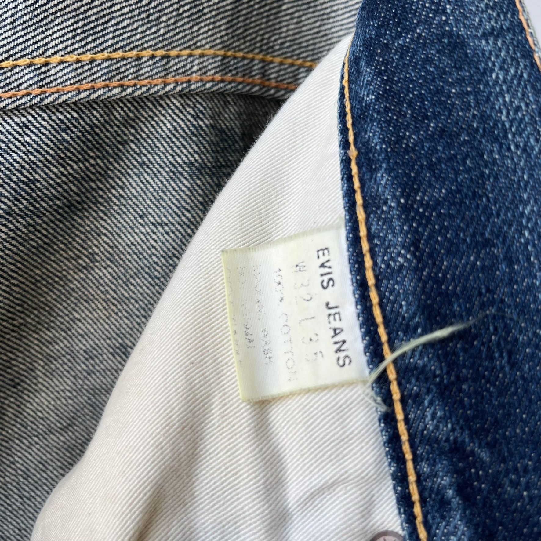 Evisu Size 30x29 Vintage Evis Daicock Selvedge Japanese Denim Size US 30 / EU 46 - 12 Thumbnail