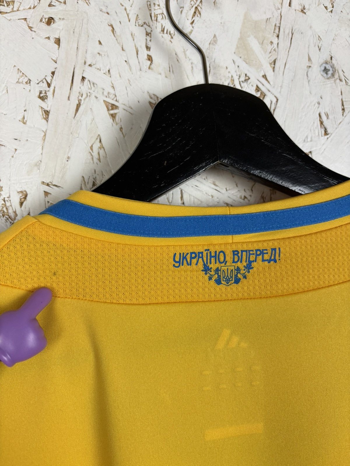 Adidas NWT Adidas Ukraine 2012 Home Kit Soccer Football Jersey XXL Size US XXL / EU 58 / 5 - 8 Thumbnail