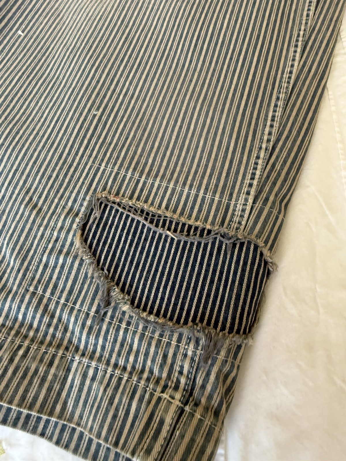 Kapital Kapital Hickoree Fatigue Baggy Pants Size US 33 - 4 Thumbnail