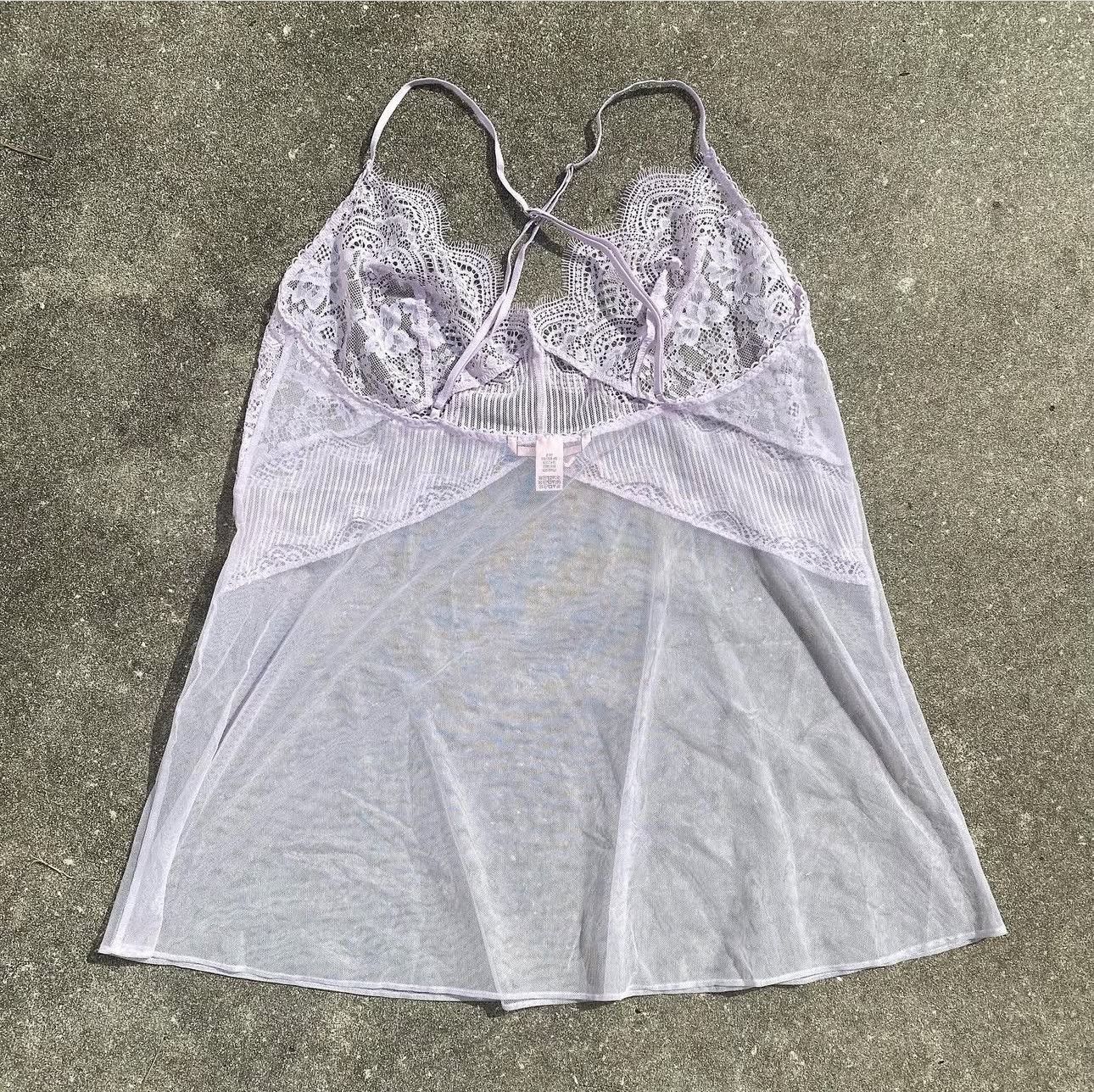 Victoria's Secret Victoria’s Secret Sheer Babydoll Slip Dress Size XL / US 12-14 / IT 48-50 - 4 Thumbnail