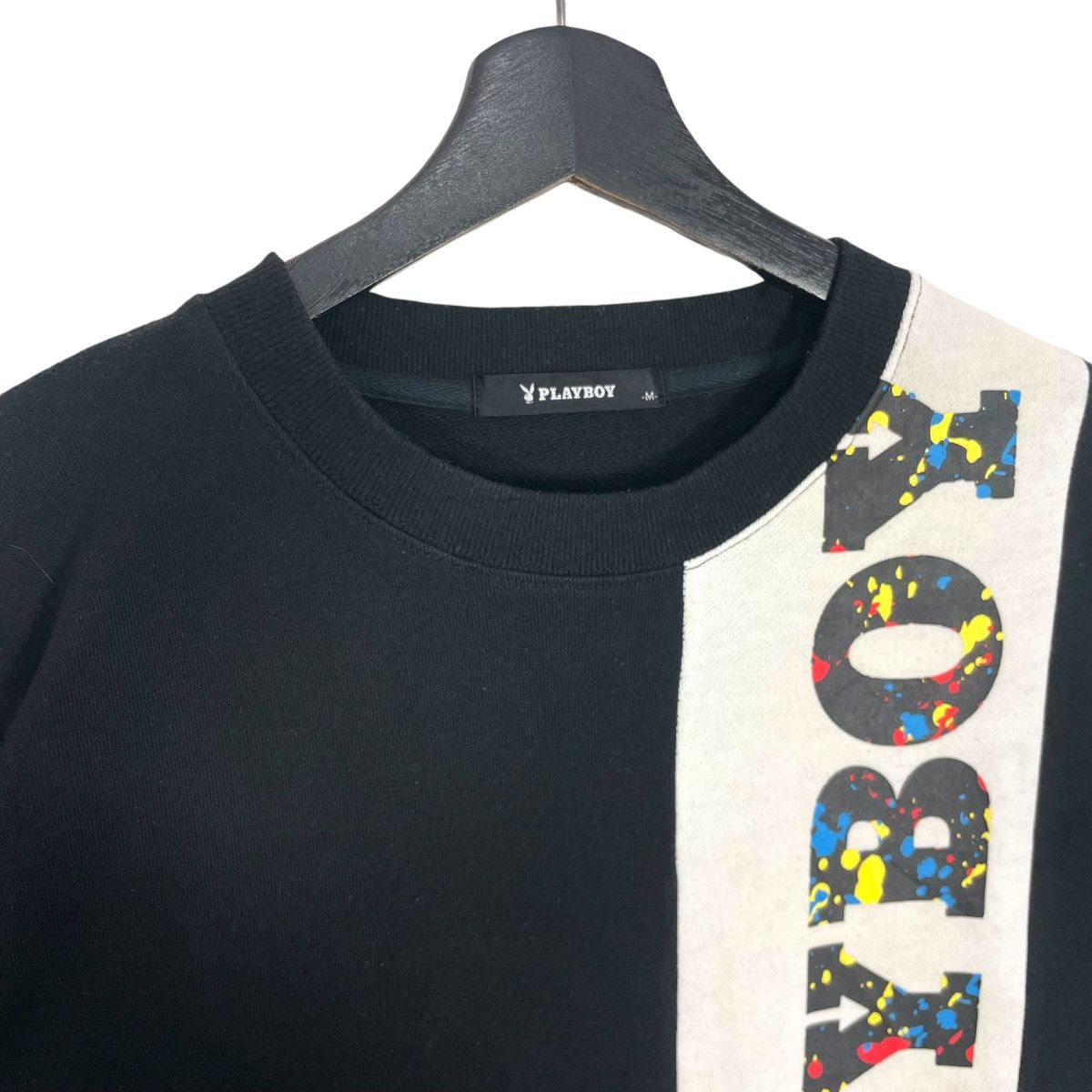 Playboy Vintage Playboy Spell Out Crewneck Sweatshirt Rainbow Wash Size US S / EU 44-46 / 1 - 8 Thumbnail