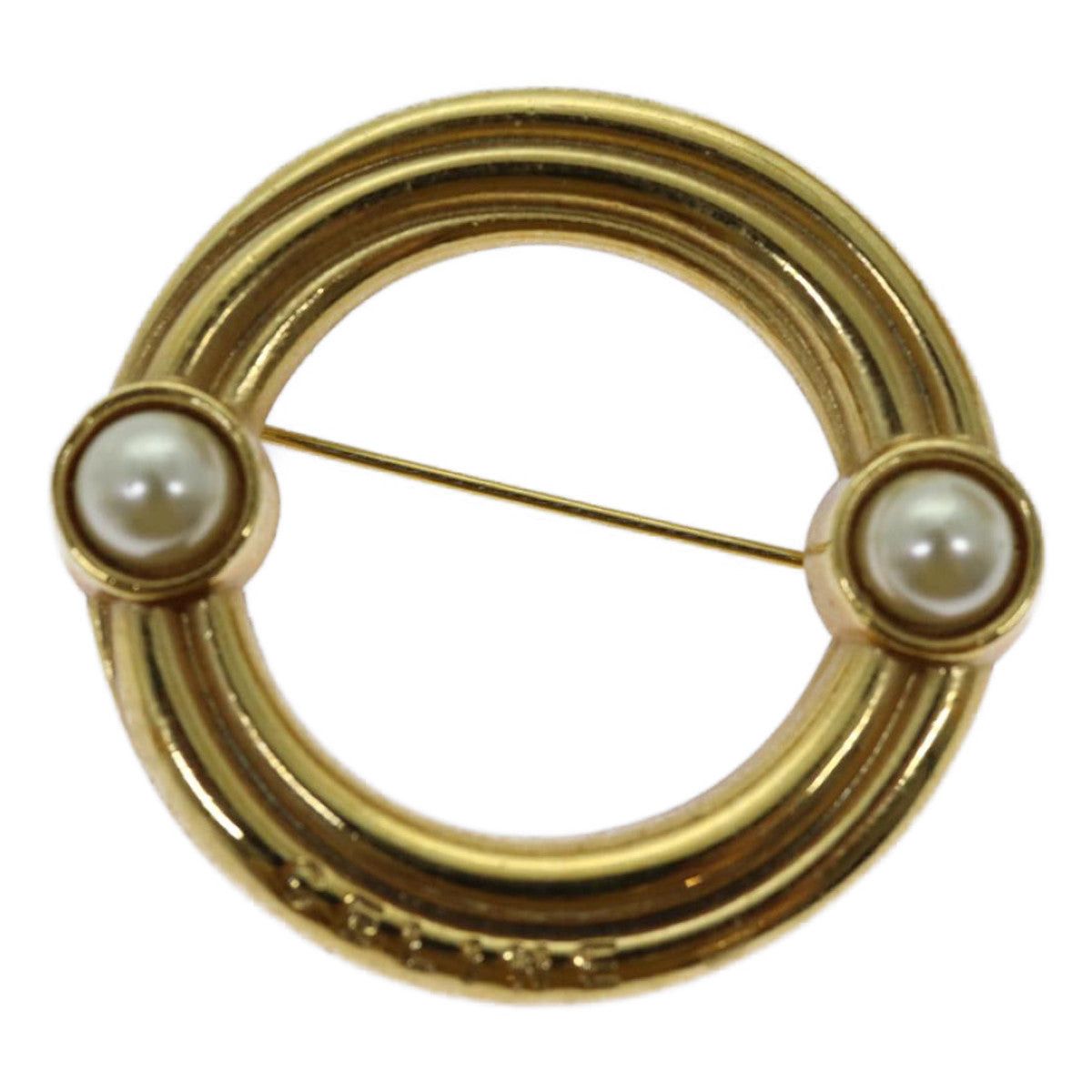 image of Celine Brooch in Gold, Women's