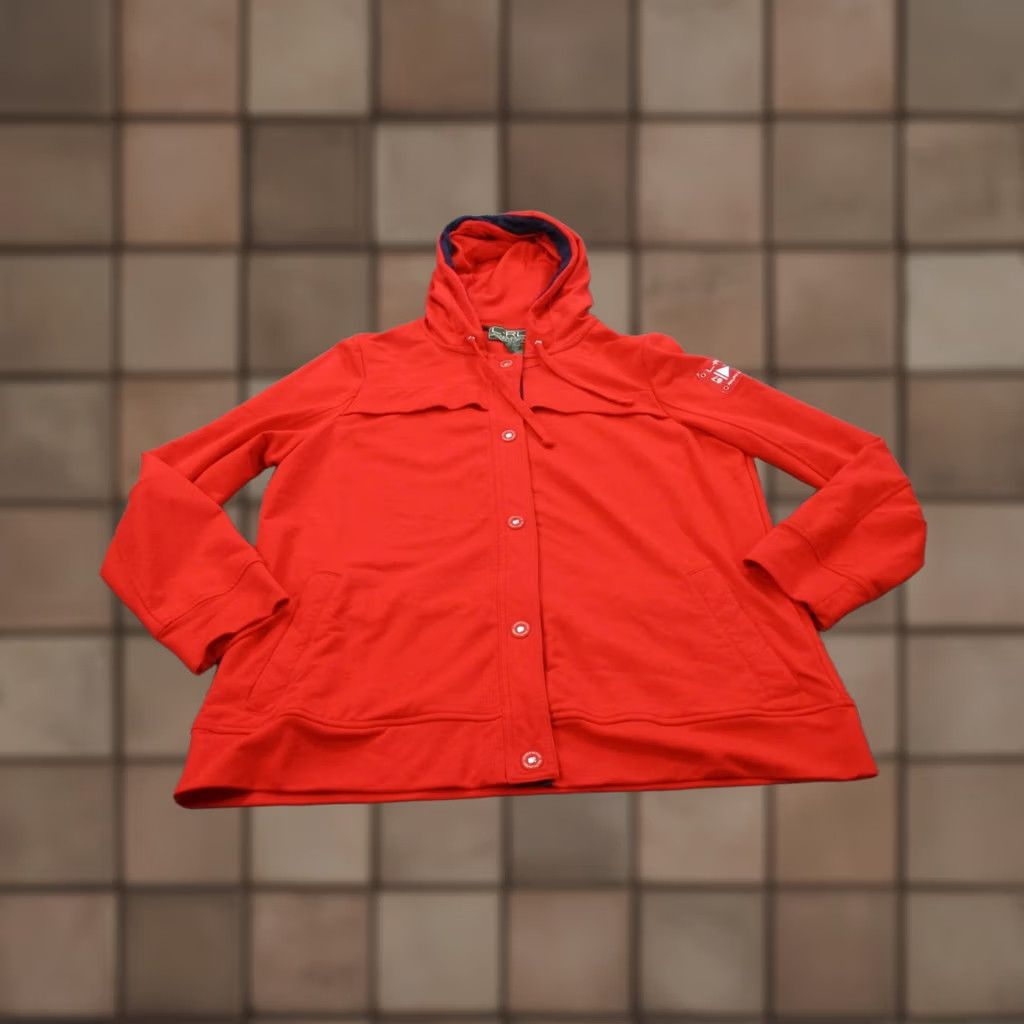 Ralph Lauren Ralph Lauren Jacket Womens 1X Red Outdoors Cardigan Active Sweater Golf Hiking Size XL / US 12-14 / IT 48-50 - 1 Thumbnail