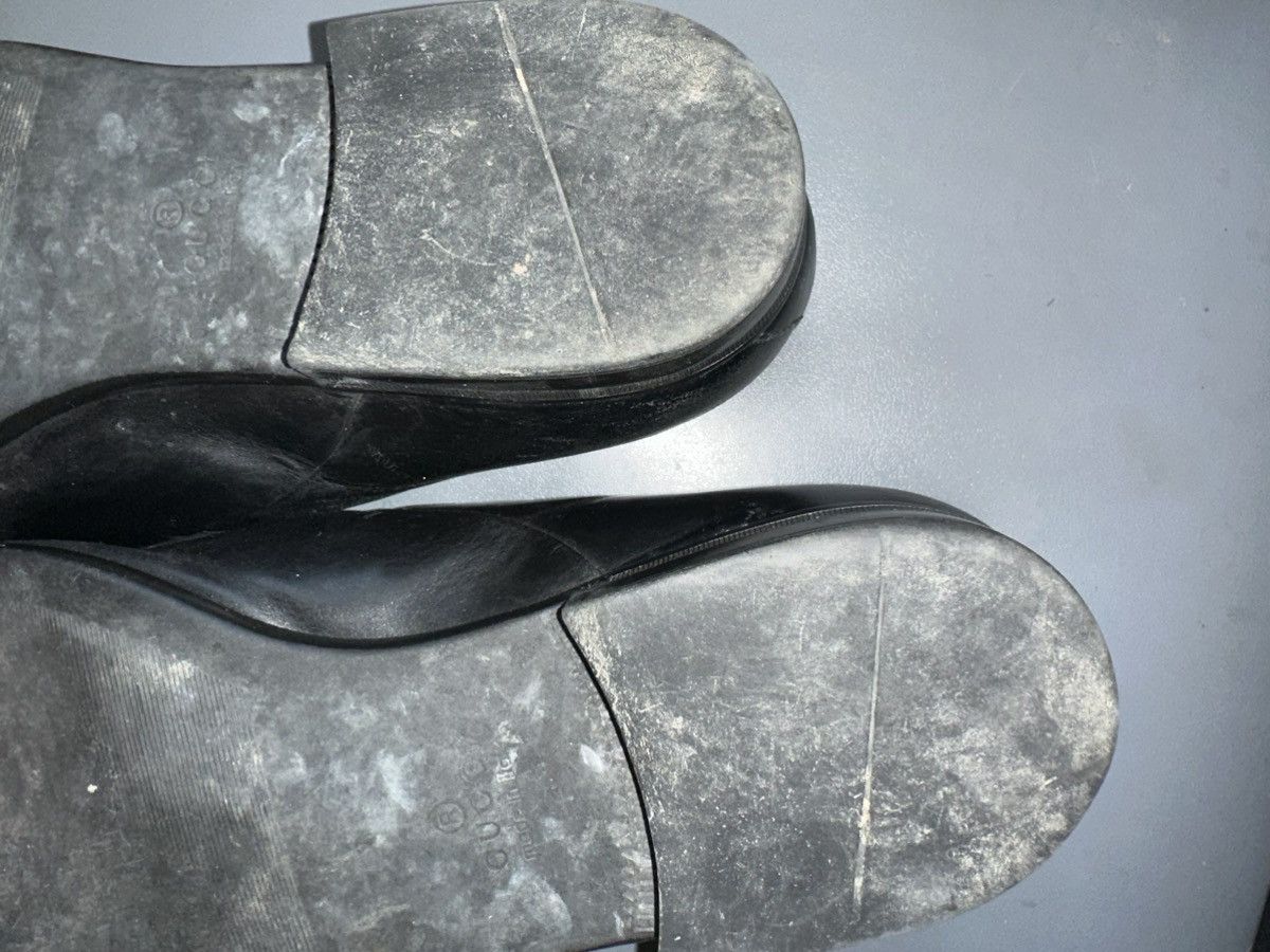 Gucci Gucci vintage 90s Formal Shoes Leather Black 👞 Size US 8.5 / EU 41-42 - 14 Thumbnail