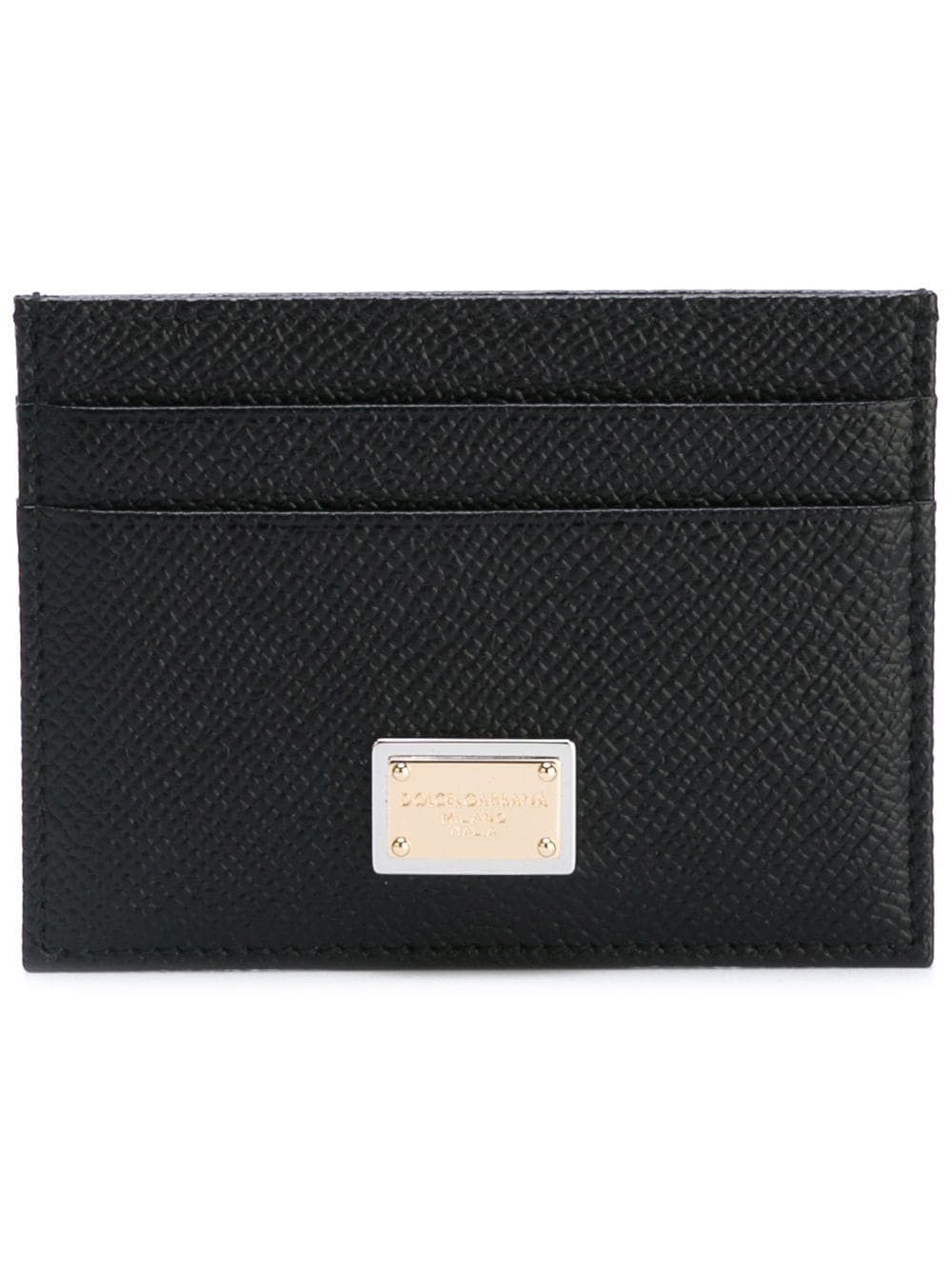 Dolce & Gabbana LEATHER CREDIT CARD CASE Size ONE SIZE - 1 Thumbnail