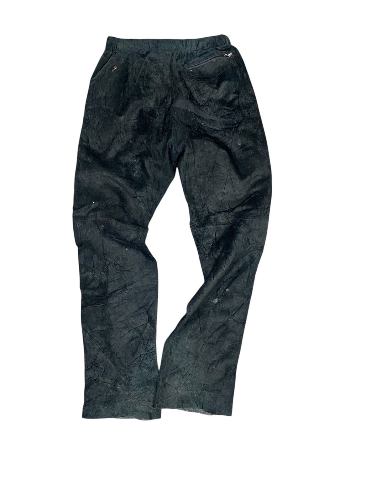 Montage Vintage Montage Genuine Leather Pants 90s Marlboro Slogan Size US 34 / EU 50 - 2 Thumbnail