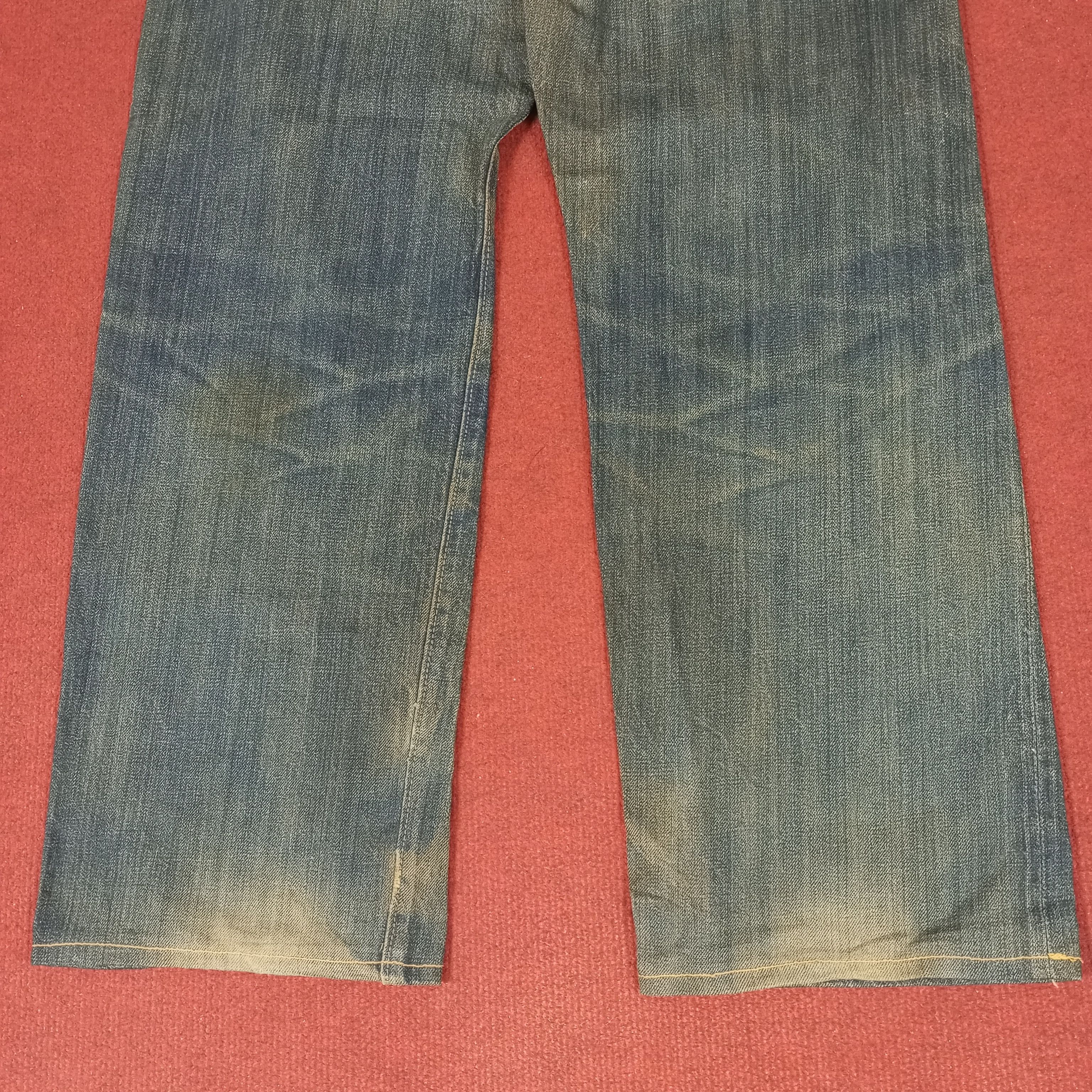 Japanese Brand × Vintage Brans Distressed Jeans Size US 28 / EU 44 - 6 Thumbnail