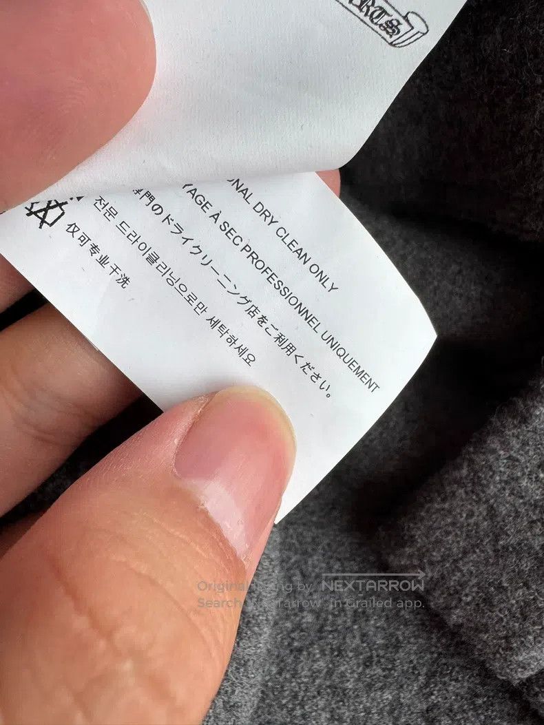 Chrome Hearts CHROME HEARTS Gray woolen coat Size US M / EU 48-50 / 2 - 6 Thumbnail