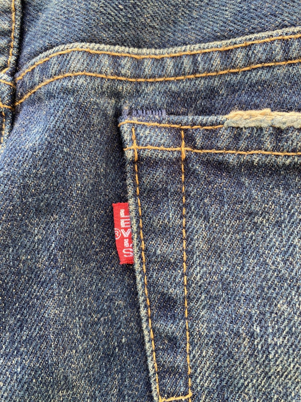 Levi's × Levi's Vintage Clothing × Vintage W34x35 vintage levi's 517 big E flare bell bottom boot cut Size US 34 / EU 50 - 6 Thumbnail