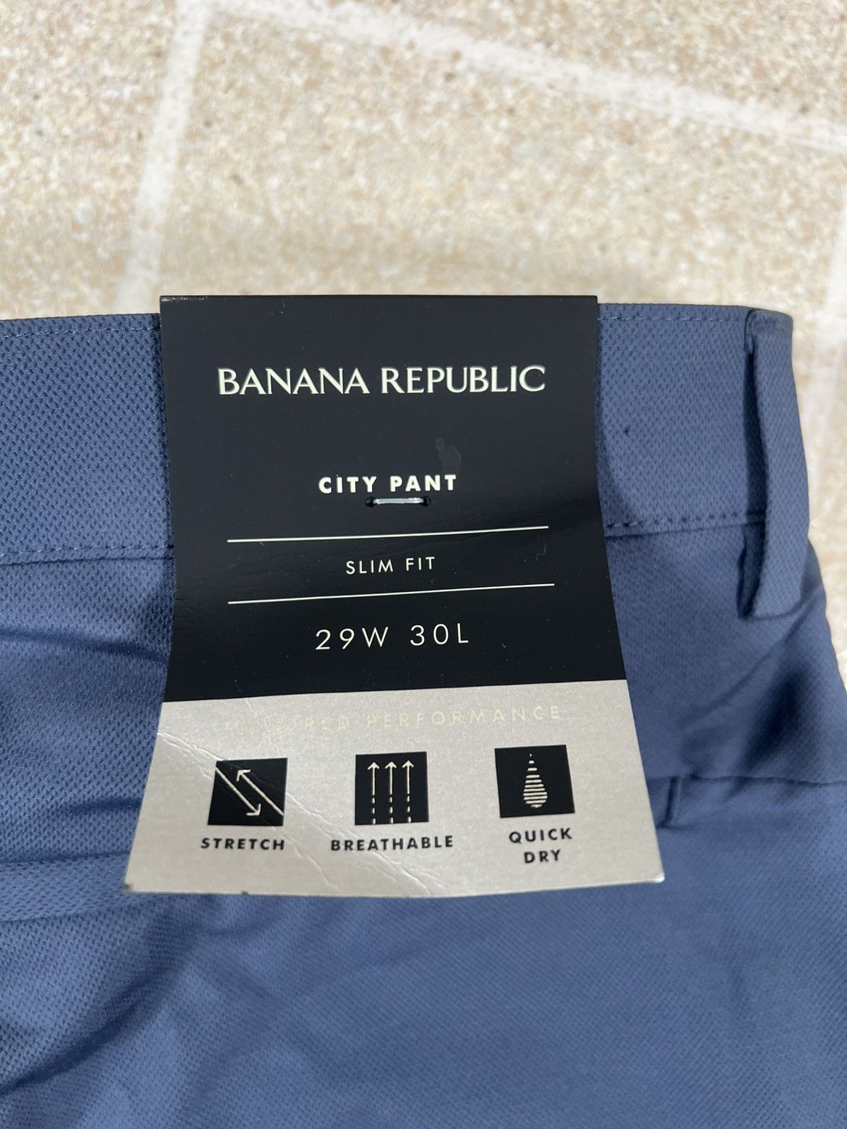 Banana Republic Men's Banana Republic City Pant Slim Fit Golf Athletic 29x30 Size US 29 - 5 Thumbnail