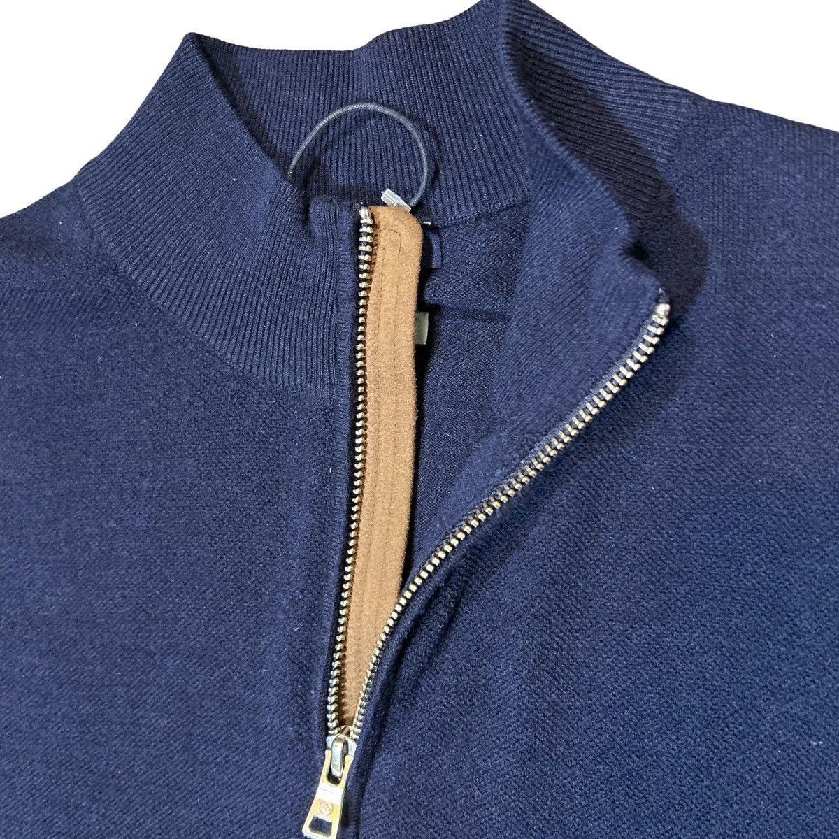 Peter Millar Peter Millar Navy Blue Excursionist Flex Full-Zip Sweater Size US M / EU 48-50 / 2 - 3 Thumbnail