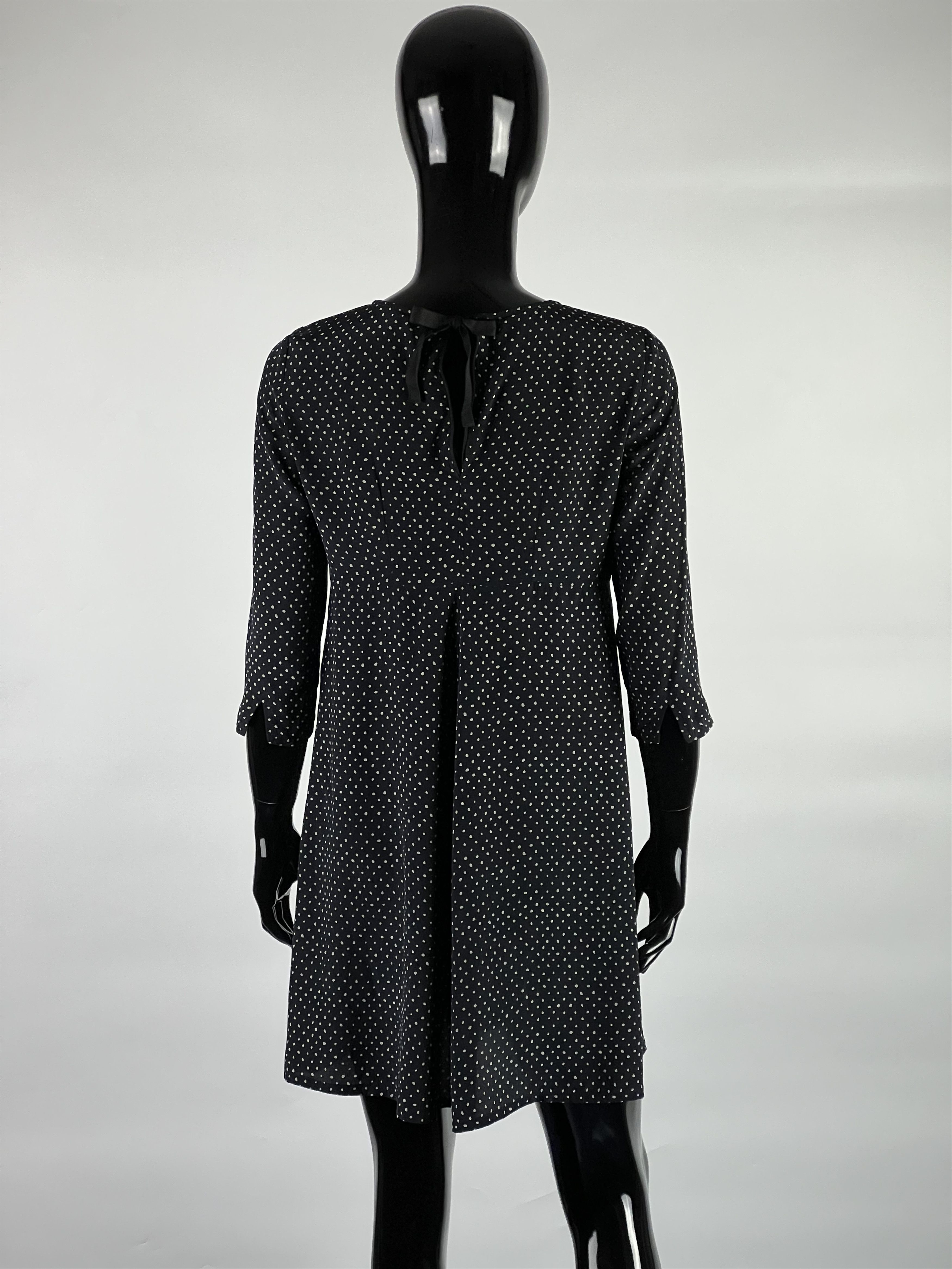 Sezane Sezane Polka Dot Short Silk Dress Size 36 Size S / US 4 / IT 40 - 2 Thumbnail
