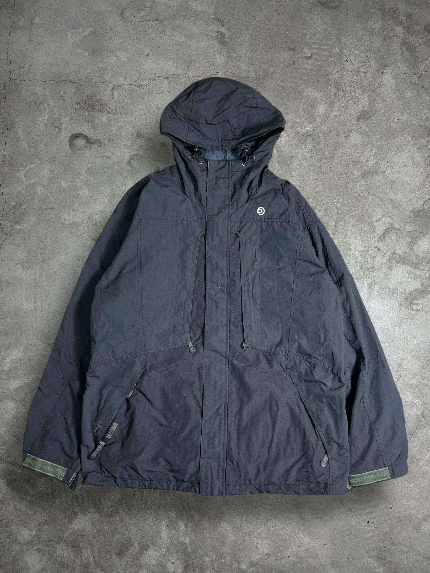 Vintage 90s OP Ocean Pacific Tech Jacket Men's Size M/L Pullover Coat | eBay