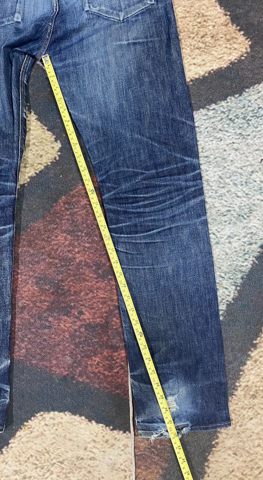 Vintage Vtg Big John Denim Jeans Pant W32” Size US 32 / EU 48 - 12 Thumbnail