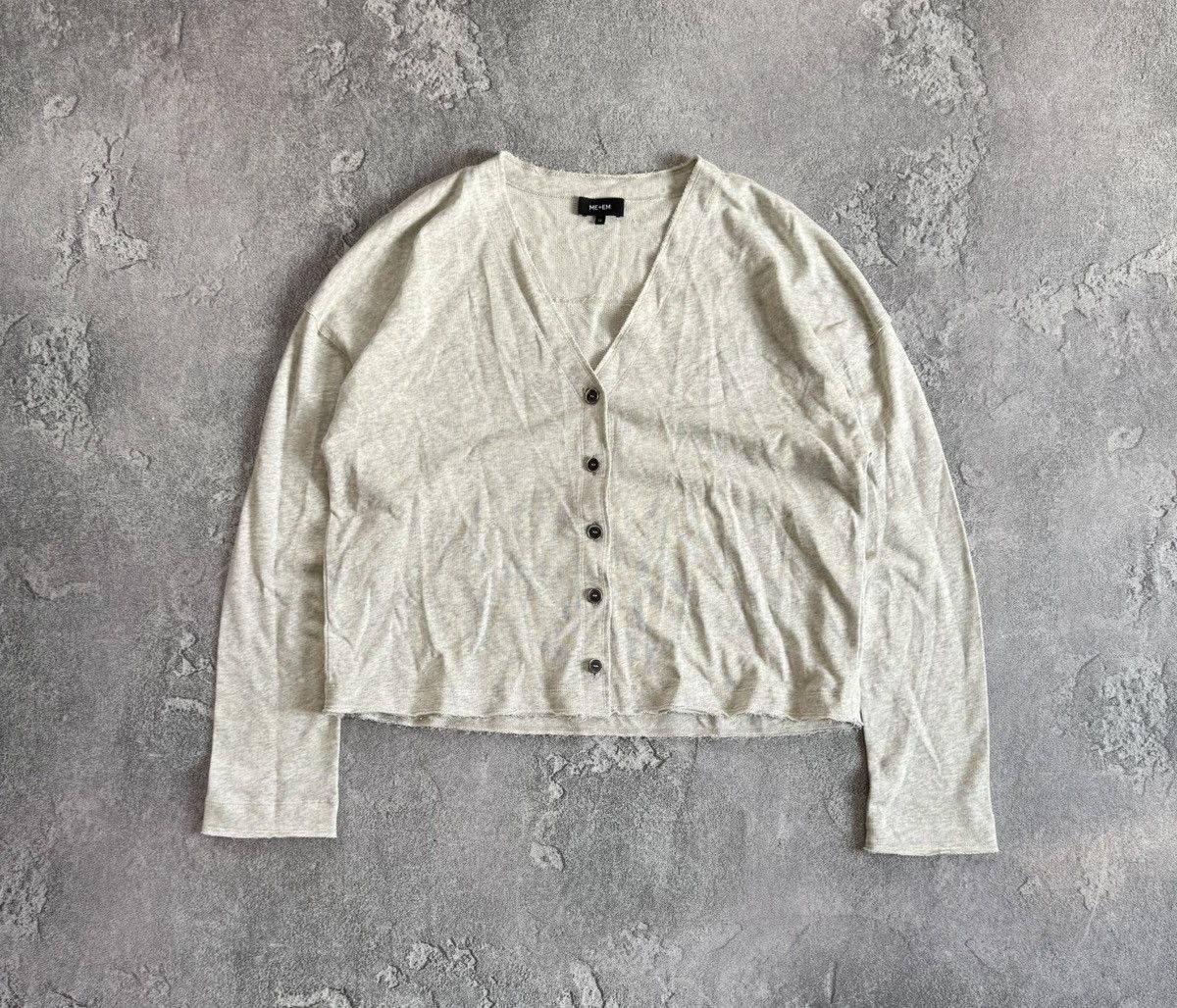 Designer × ME+EM ME+EM 12size button up Cardigan sweater jumper pullover Size M / US 6-8 / IT 42-44 - 8 Thumbnail