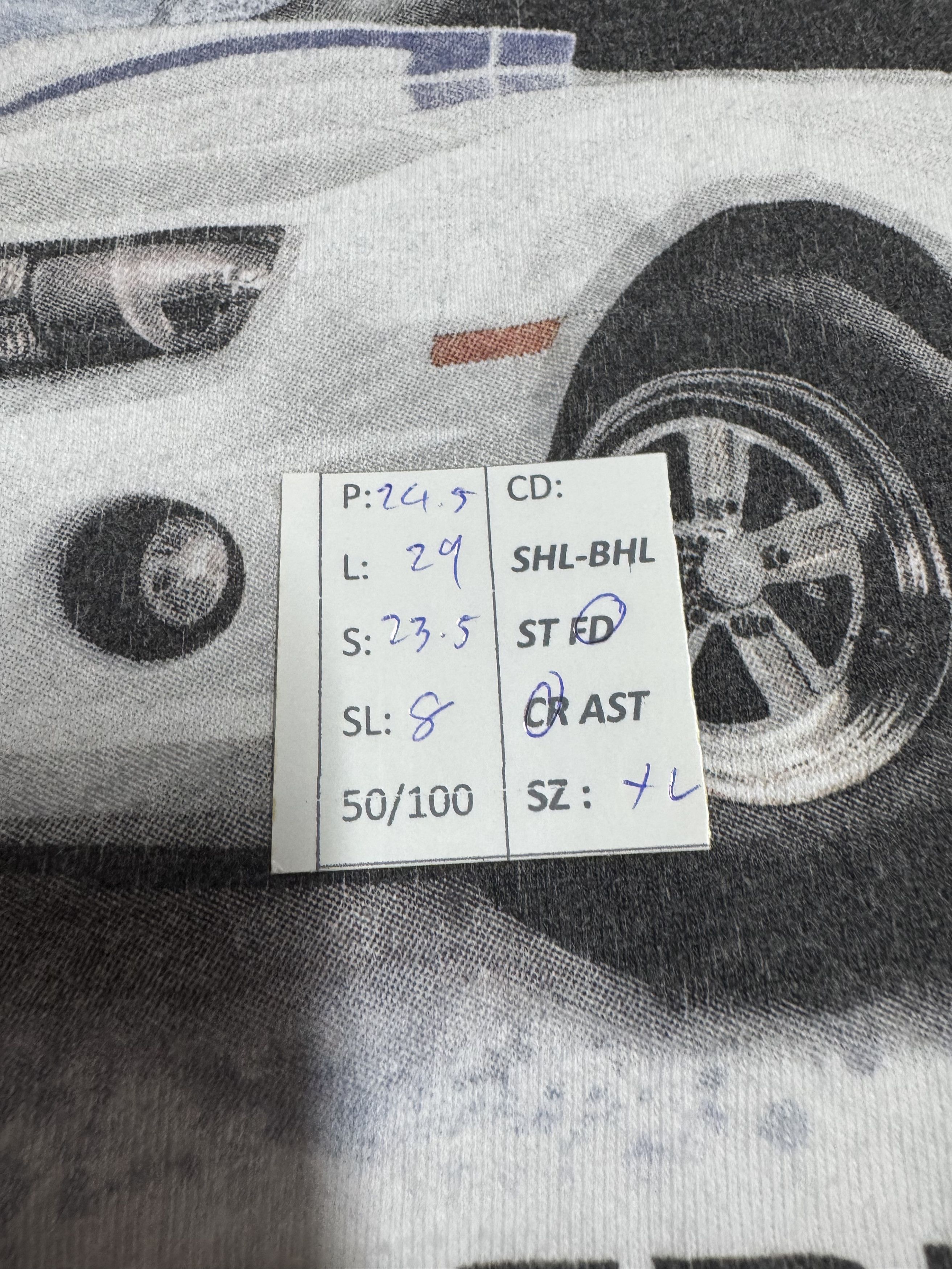 Chevrolet VINTAGE CHEVROLET CAMARO RACING CHEVY TEE FORD HELLCAT Size US XL / EU 56 / 4 - 18 Thumbnail