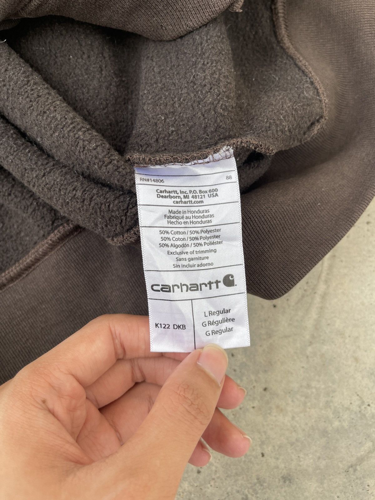 Carhartt × Vintage Distressed Carhartt Full-zipper Hoodie Size US XXL / EU 58 / 5 - 14 Thumbnail