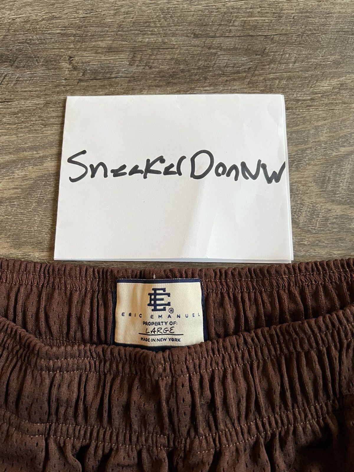 Eric Emanuel Eric Emanuel Shaved Chocolate Brown Large Size US 34 / EU 50 - 3 Thumbnail