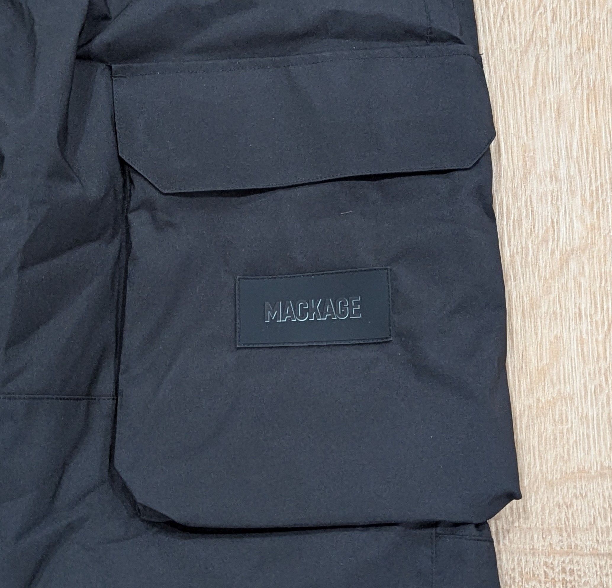 Mackage Mens Mackage "Brandon" Ski Pants Black XL Size US 36 / EU 52 - 3 Thumbnail