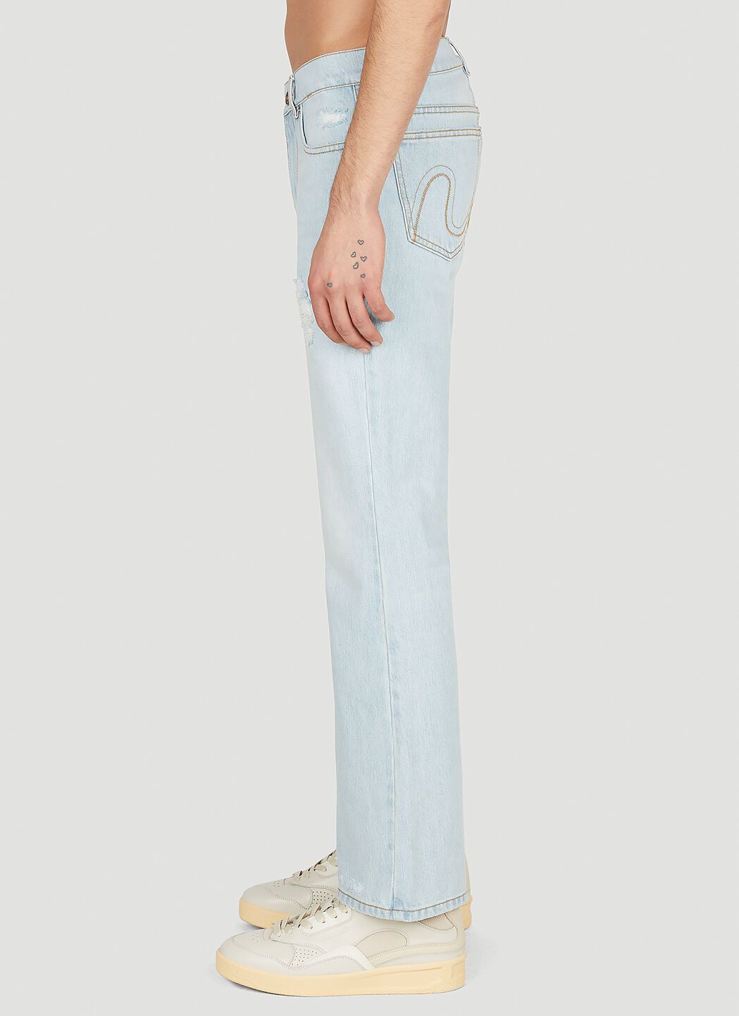 ERL o1y0125 Denim Pant in Blue Size US 34 / EU 50 - 2 Thumbnail