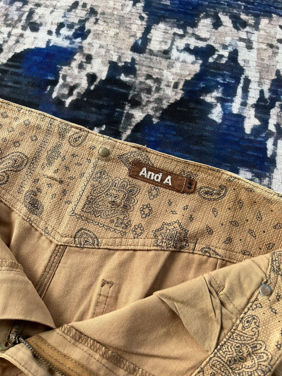 And A × Japanese Brand × Vintage RARE Vintage And A bushpants japan streetwear Size US 35 - 9 Thumbnail