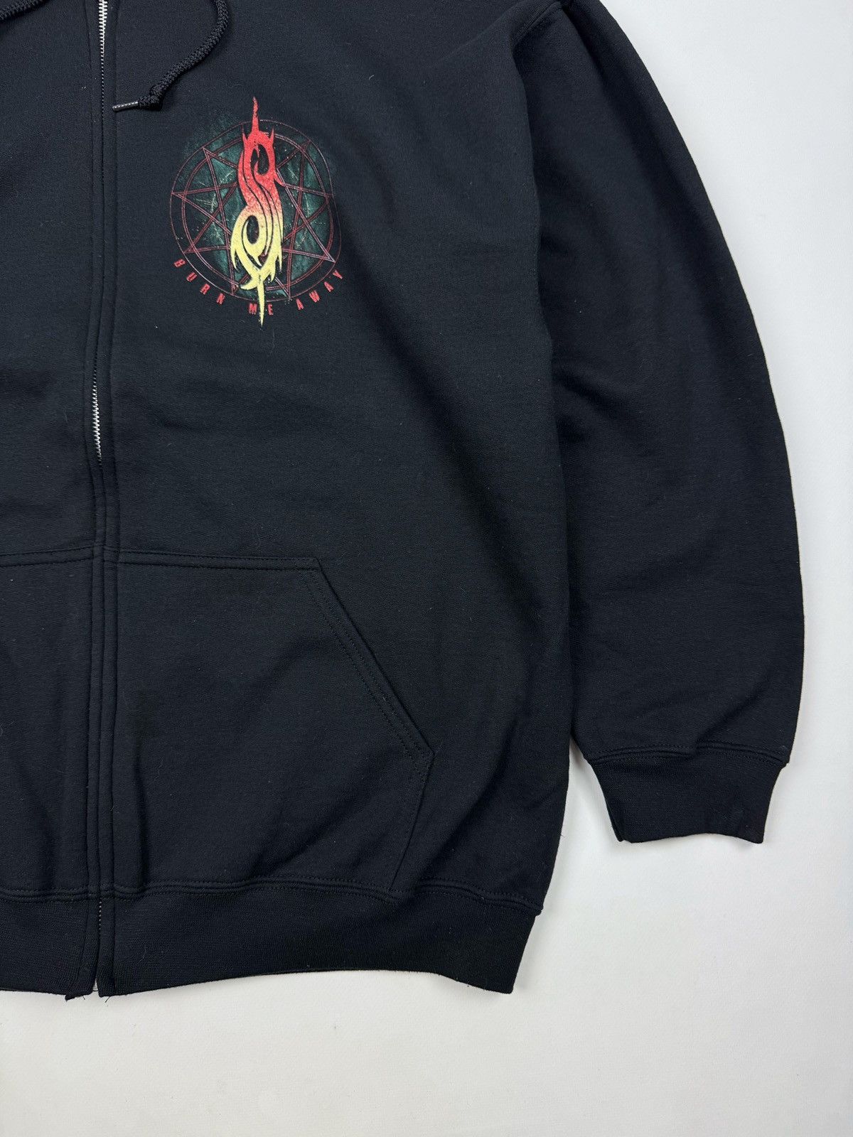 Band Tees 2018 Slipknot Burn Me Away Full Zip Hoodie Size US XL / EU 56 / 4 - 9 Thumbnail