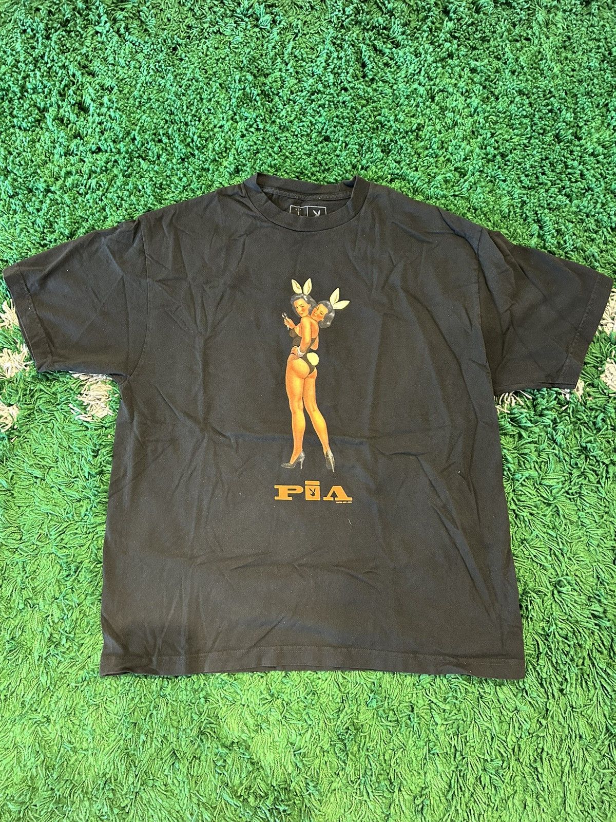 Playboy × Travis Scott Travis Scott Playboy Tee Black Size US L / EU 52-54 / 3 - 1 Thumbnail