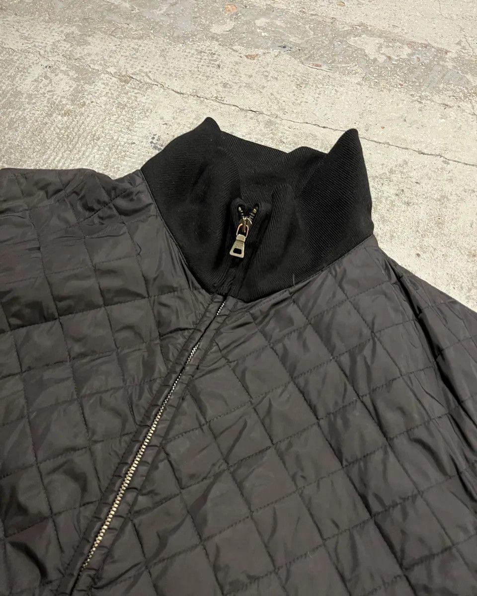 Prada AW2006 Prada Black Nylon Quilted Hybrid Jacket Size US L / EU 52-54 / 3 - 5 Thumbnail