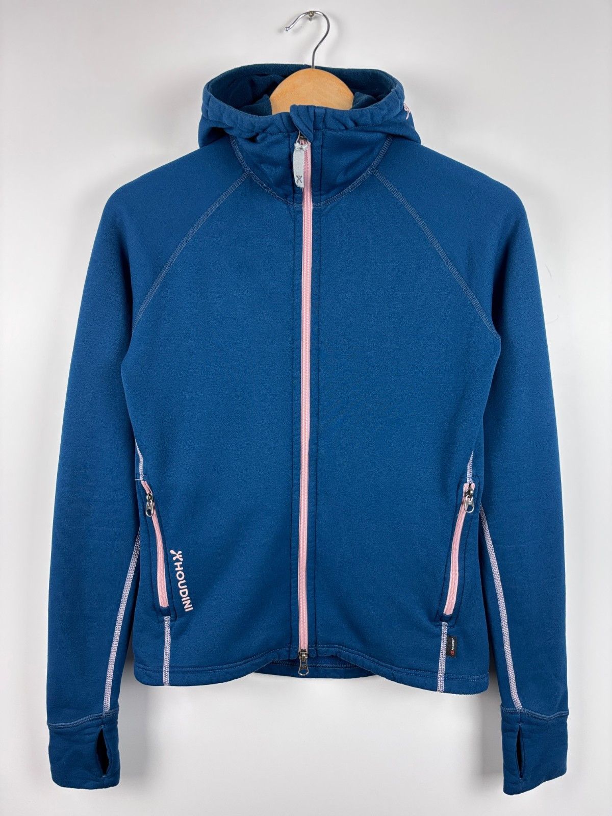 Houdini Womens Houdini Zip Hoodie Fleece Jacket Blue Size XS Size XS / US 0-2 / IT 36-38 - 1 Thumbnail