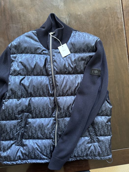 Dior best sale blue puffer