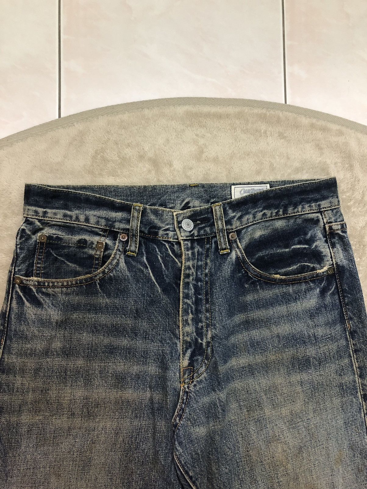 Oshkosh × Vintage 💥Vintage Oshkosh Distressed Denim Size US 32 / EU 48 - 4 Thumbnail