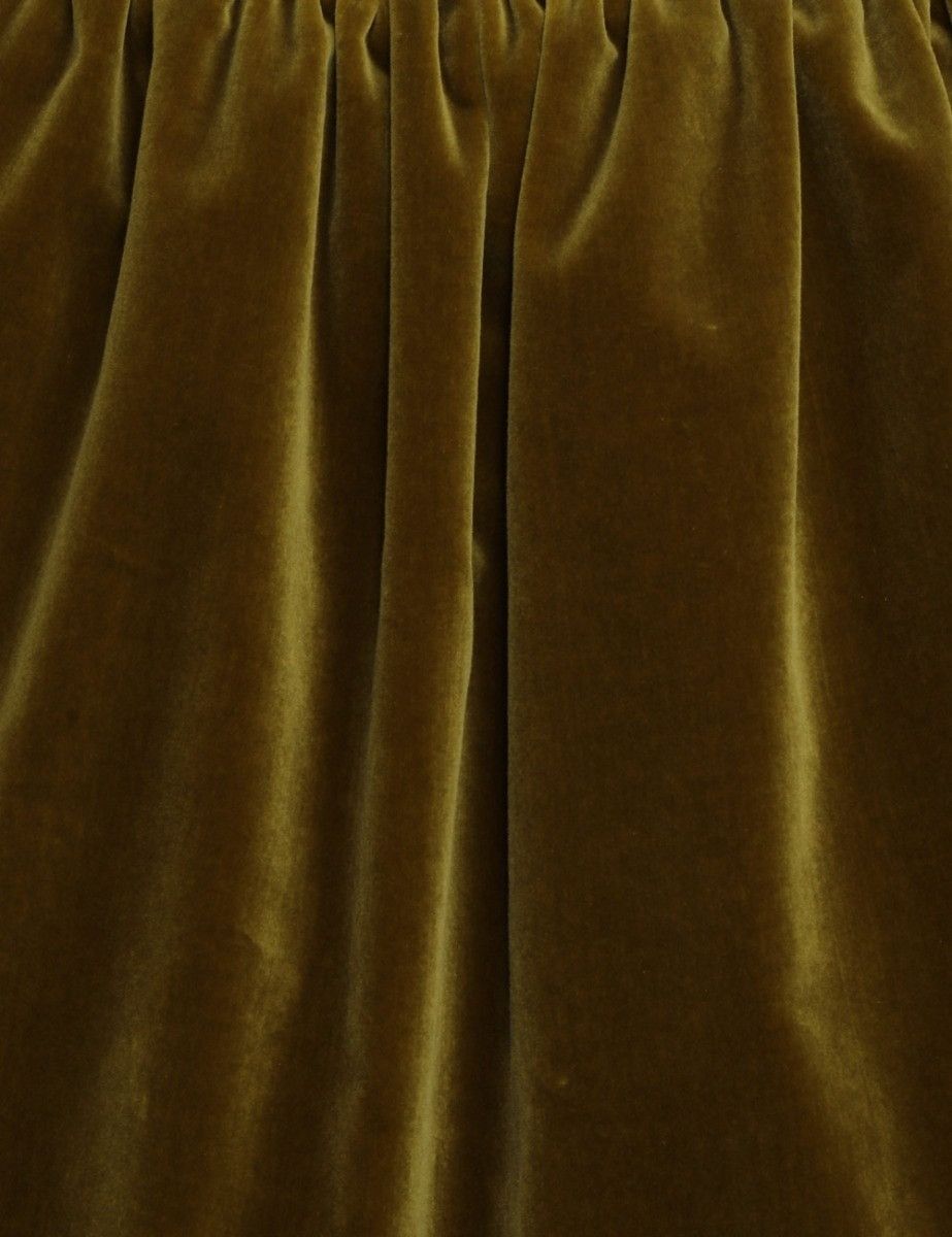 Zimmermann oc11z0425 Lyrical Velvet Mini Skirt in Dark Mustard Size 27" / US 4 / IT 40 - 6 Thumbnail